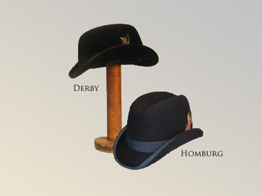 Custom Colored Derby/Homburg with Customer Provided Hat