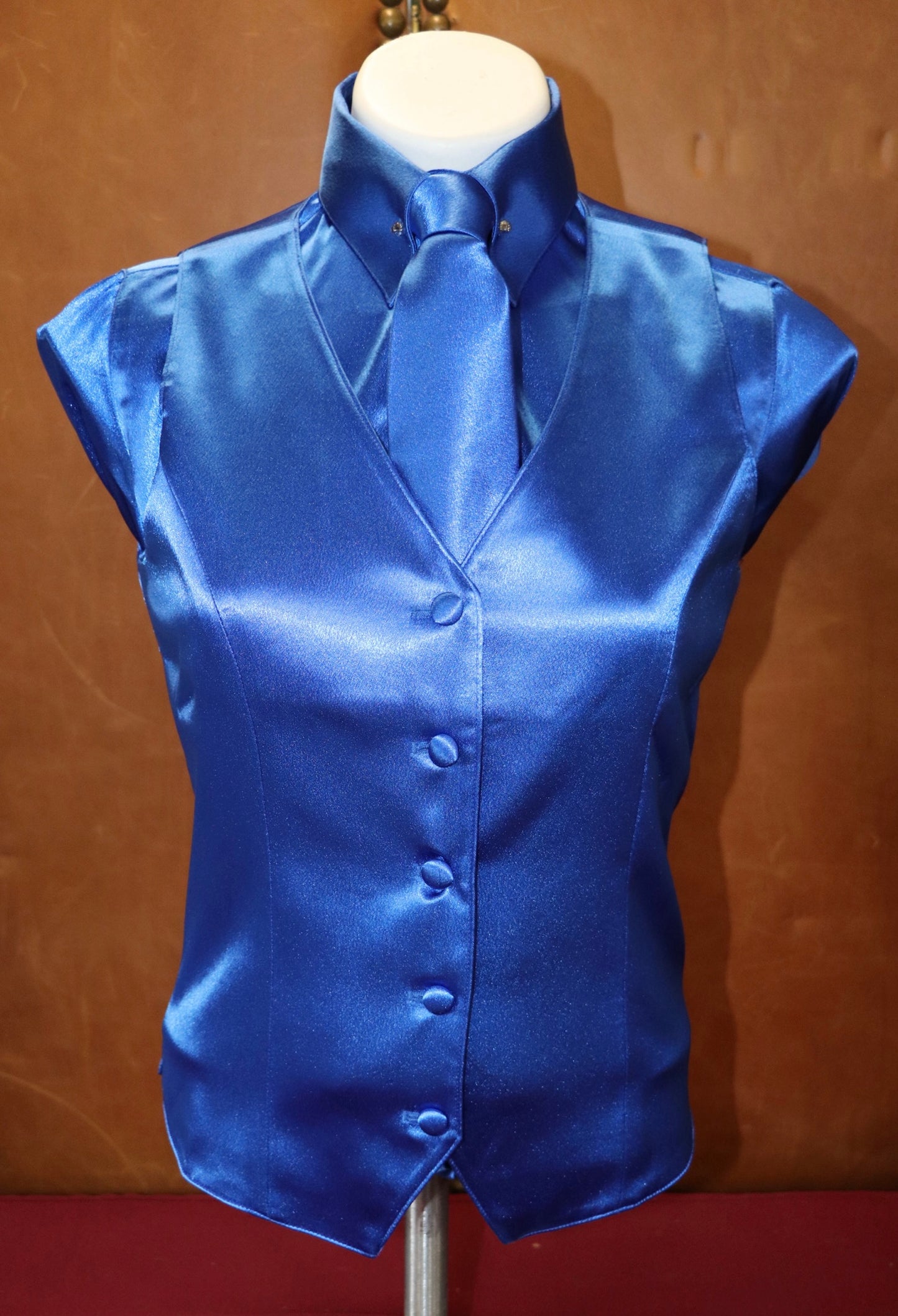 Blue Ribbon Blue Show Vest