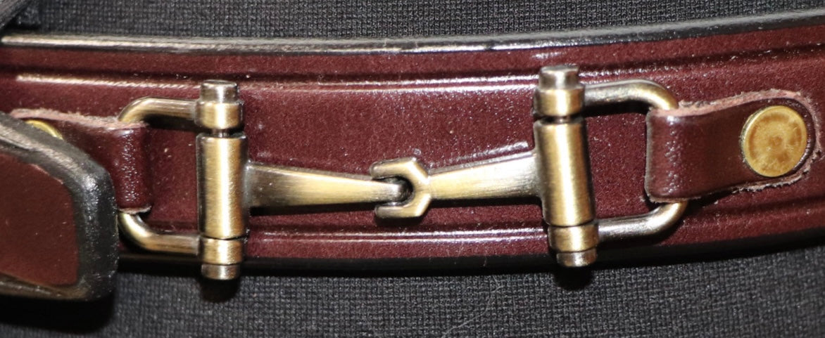 Belt with Brass Bits