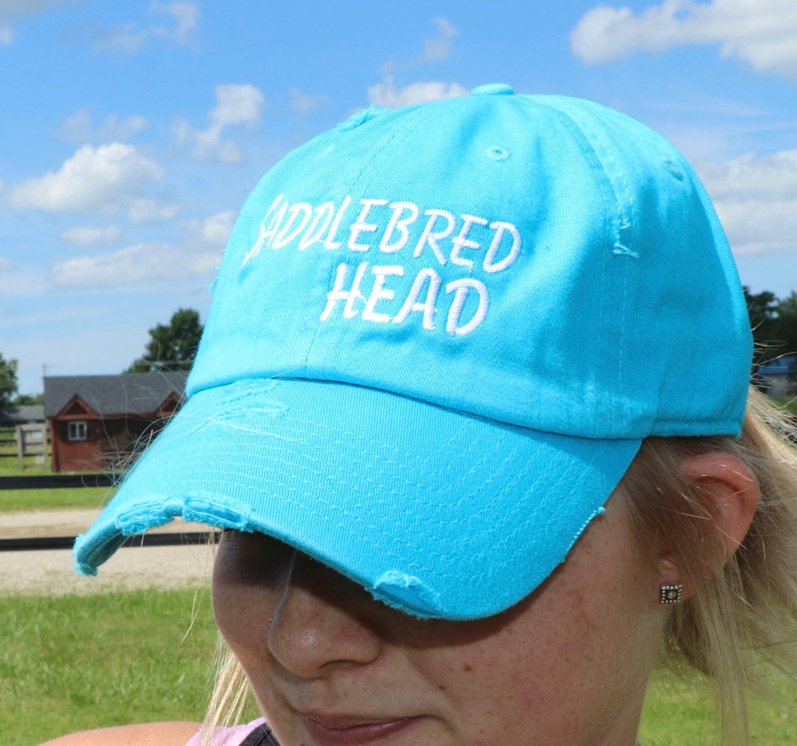 Saddlebred Head Ball Caps